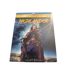 Highlander Blu-ray 30th Anniversary Edition Director's Cut Slipcover Lionsgate